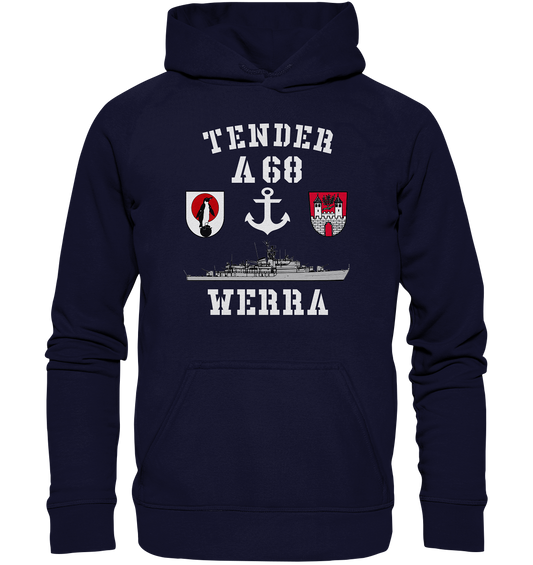 Tender A68 WERRA 6.MSG Anker - Basic Unisex Hoodie