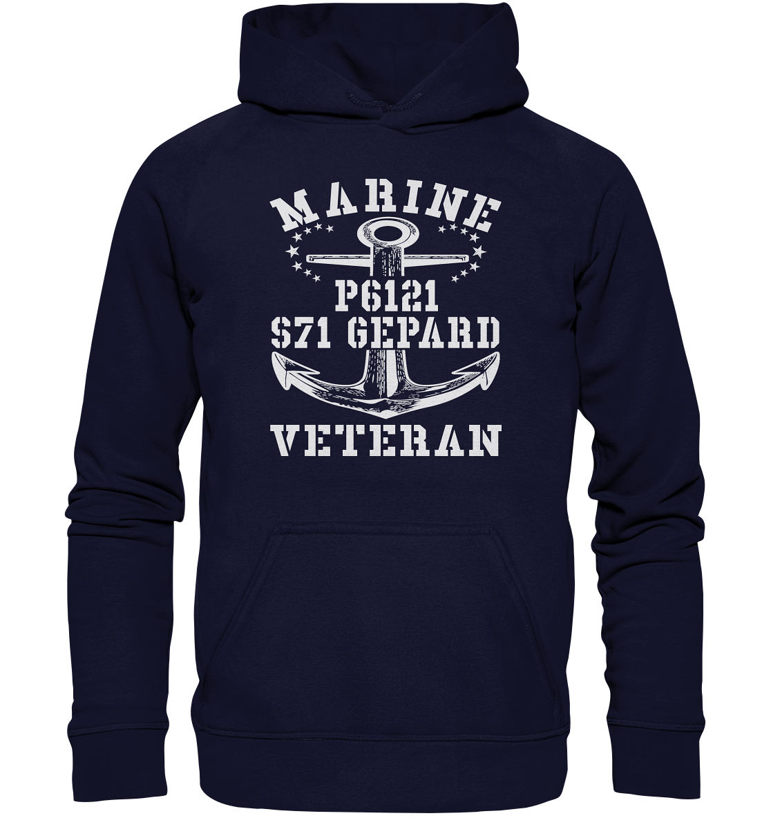 FK-Schnellboot P6121 GEPARD Marine Veteran - Basic Unisex Hoodie