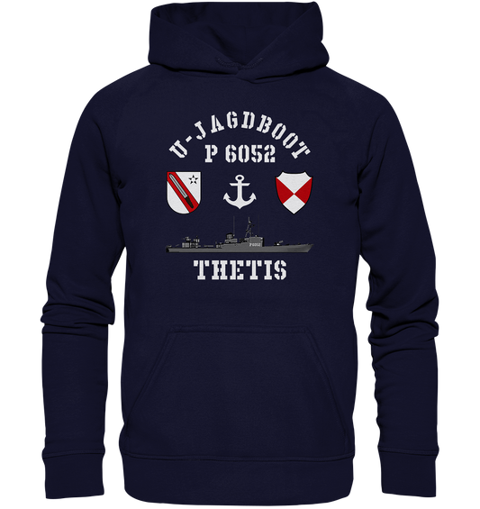 U-Jagdboot P6052 THETIS Anker - Basic Unisex Hoodie