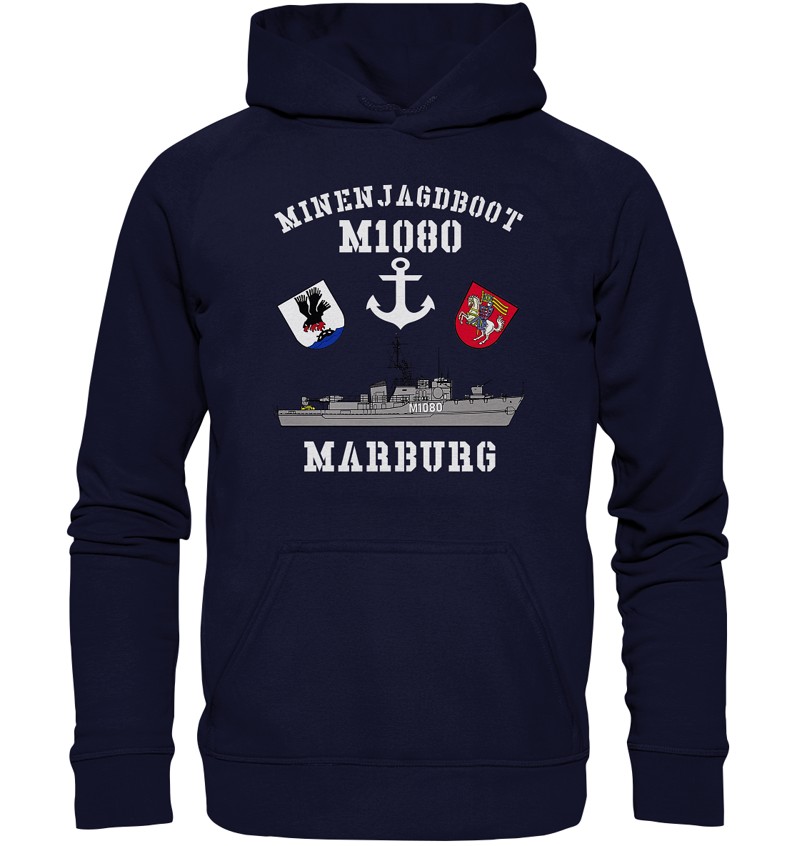 Mij.-Boot M1080 MARBURG - Basic Unisex Hoodie