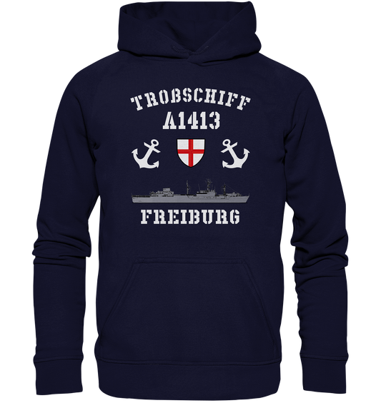 Troßschiff A1413 FREIBURG nach Umbau - Basic Unisex Hoodie