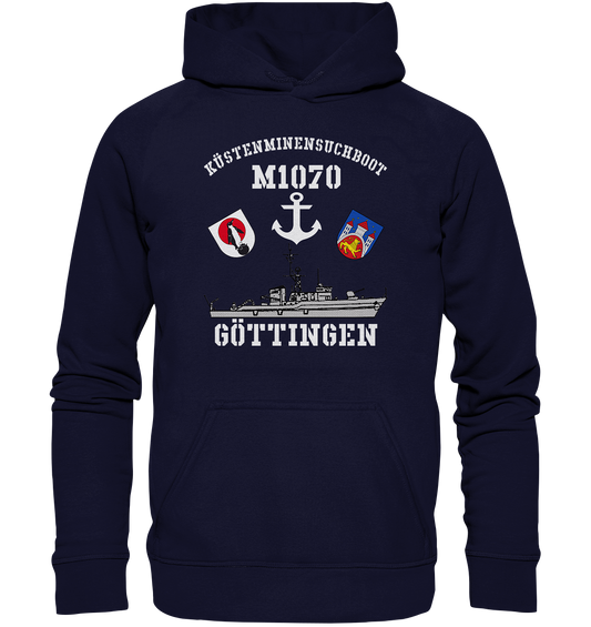 KM-Boot M1070 GÖTTINGEN Anker - Basic Unisex Hoodie