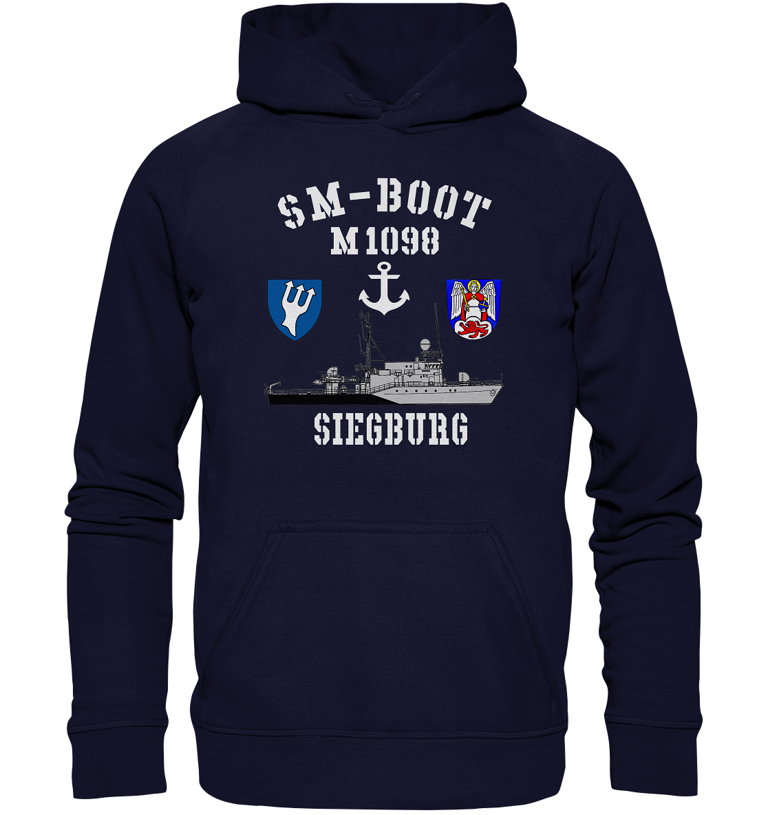 SM-Boot M1098 SIEGBURG Anker - Basic Unisex Hoodie