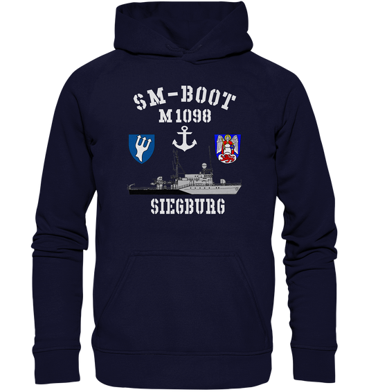 SM-Boot M1098 SIEGBURG Anker - Basic Unisex Hoodie