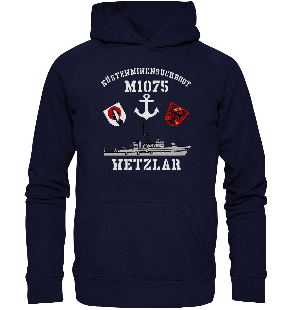 KM-Boot M1075 WETZLAR Anker - Basic Unisex Hoodie