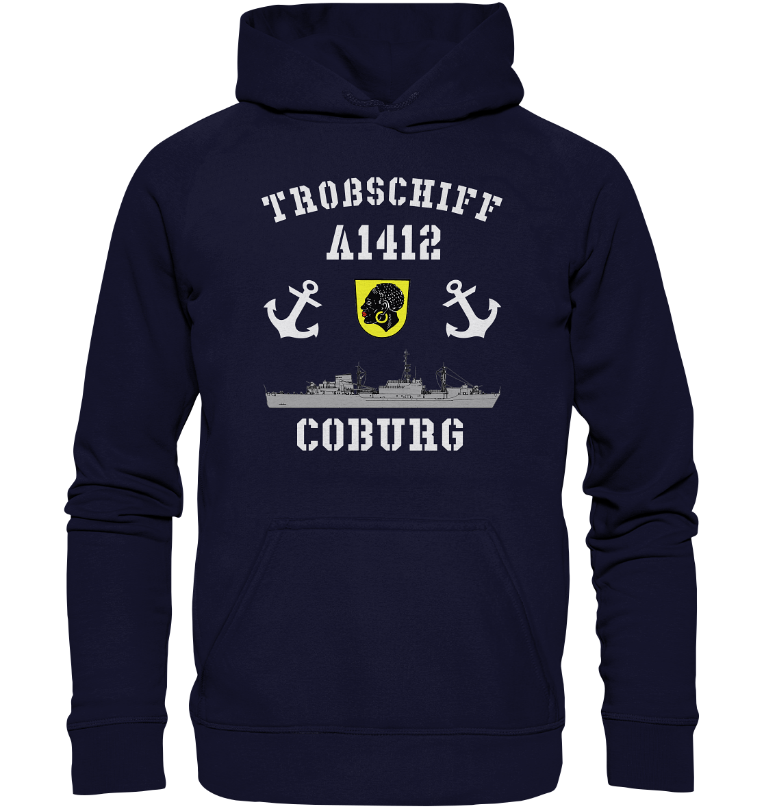 Troßschiff A1412 COBURG - Basic Unisex Hoodie