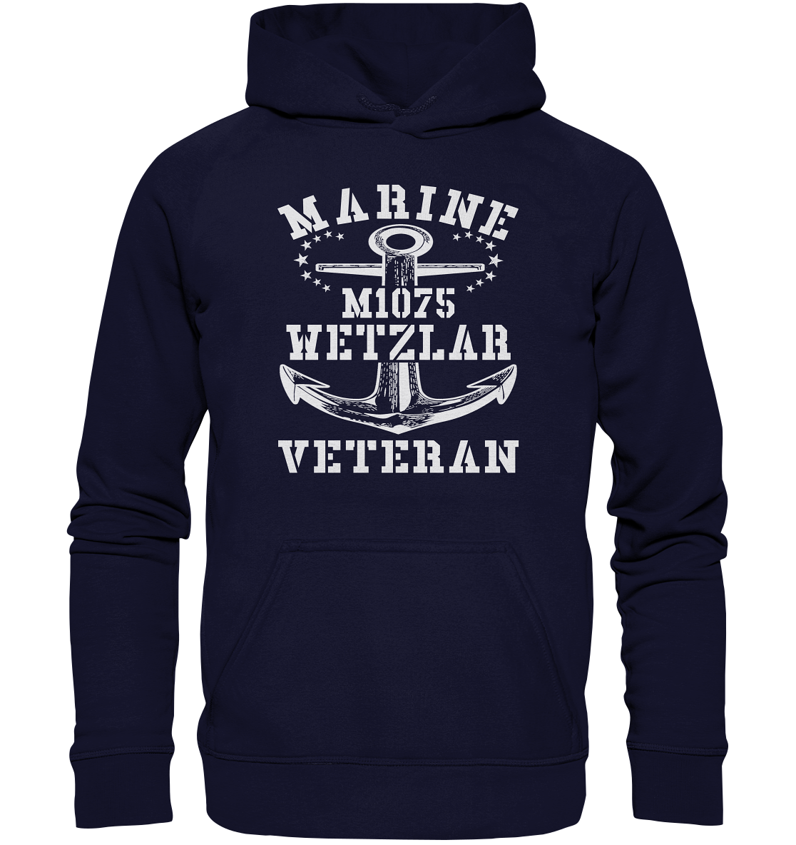 MARINE VETERAN M1075 WETZLAR - Basic Unisex Hoodie