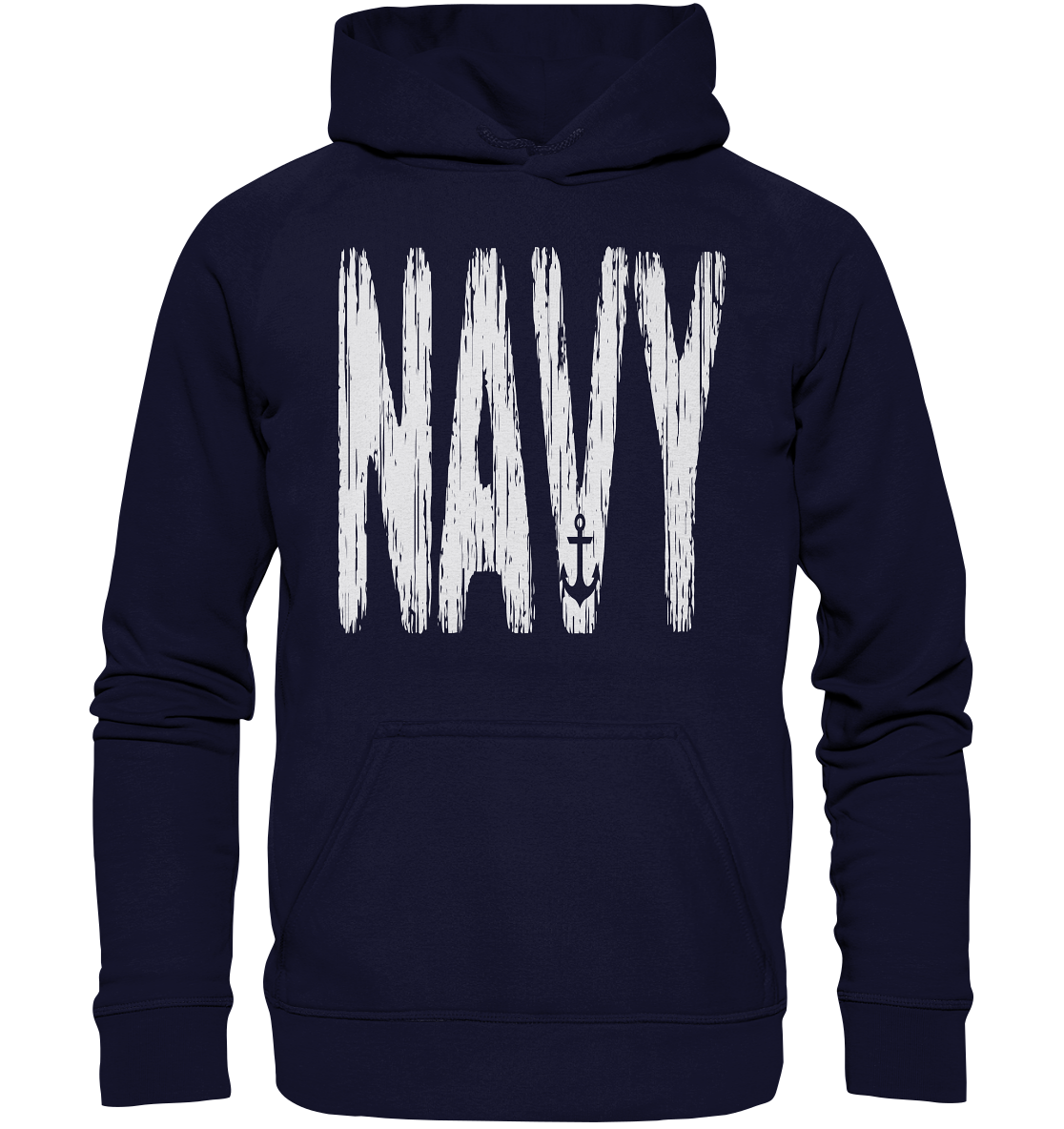 NAVY Anker - Basic Unisex Hoodie