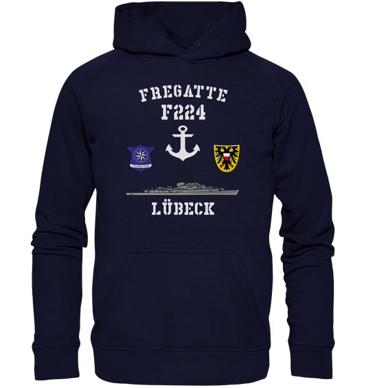 Fregatte F224 LÜBECK Anker   - Basic Unisex Hoodie