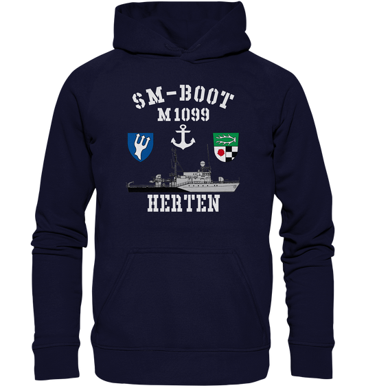 SM-Boot M1099 HERTEN Anker - Basic Unisex Hoodie