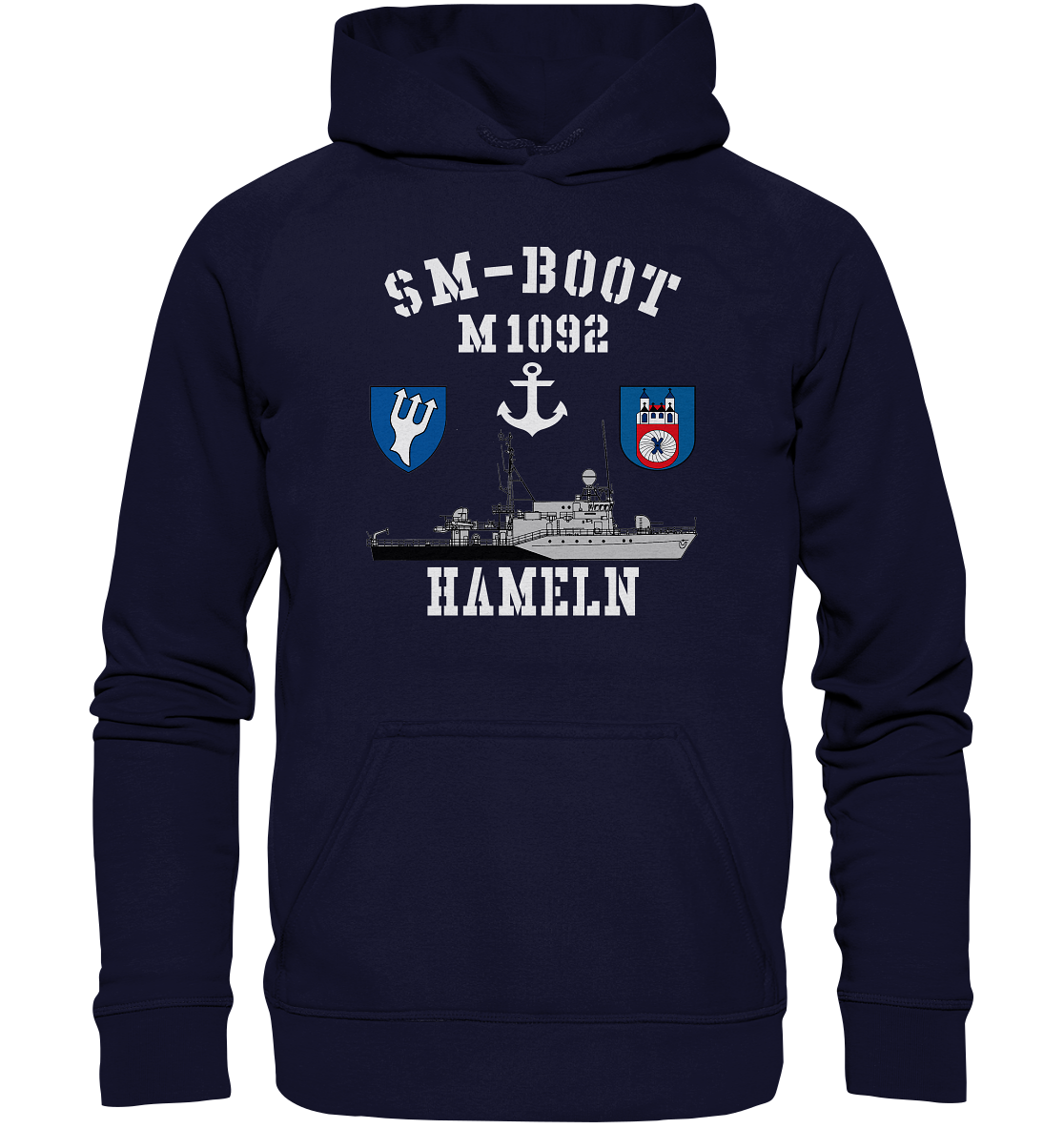 SM-Boot M1092 HAMELN Anker - Basic Unisex Hoodie