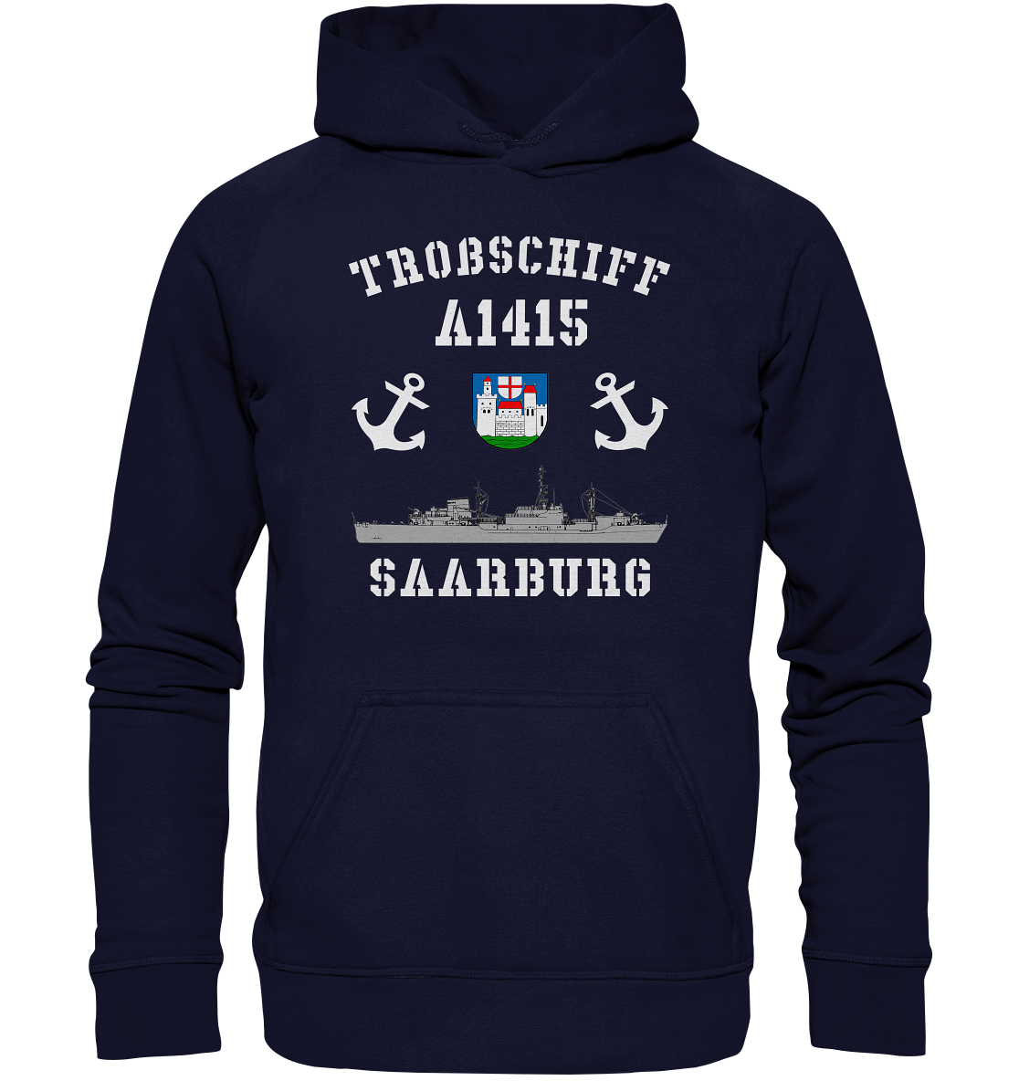 Troßschiff A1415 SAARBURG - Basic Unisex Hoodie