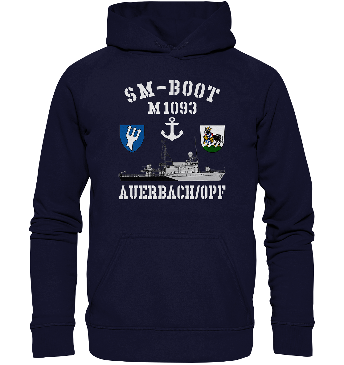 SM-Boot M1093 AUERBACH/OPF Anker - Basic Unisex Hoodie