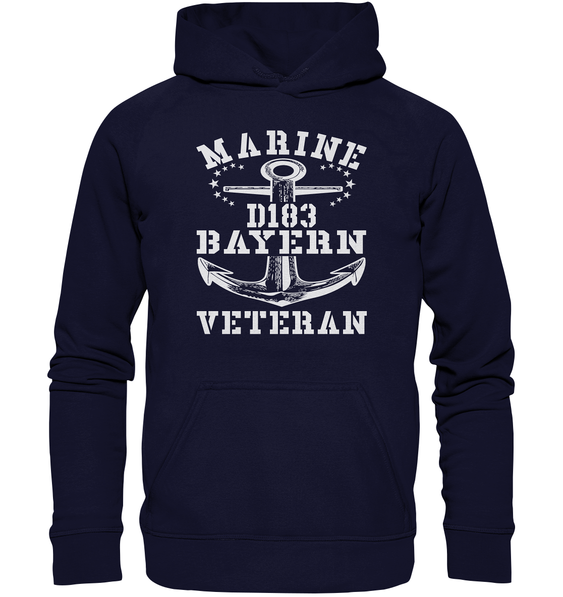Zerstörer D183 BAYERN Marine Veteran - Basic Unisex Hoodie