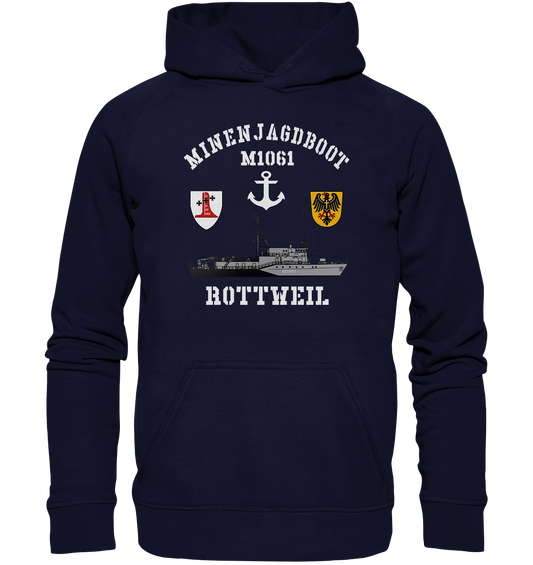 Mij.-Boot M1061 ROTTWEIL Anker 1.MSG  - Basic Unisex Hoodie