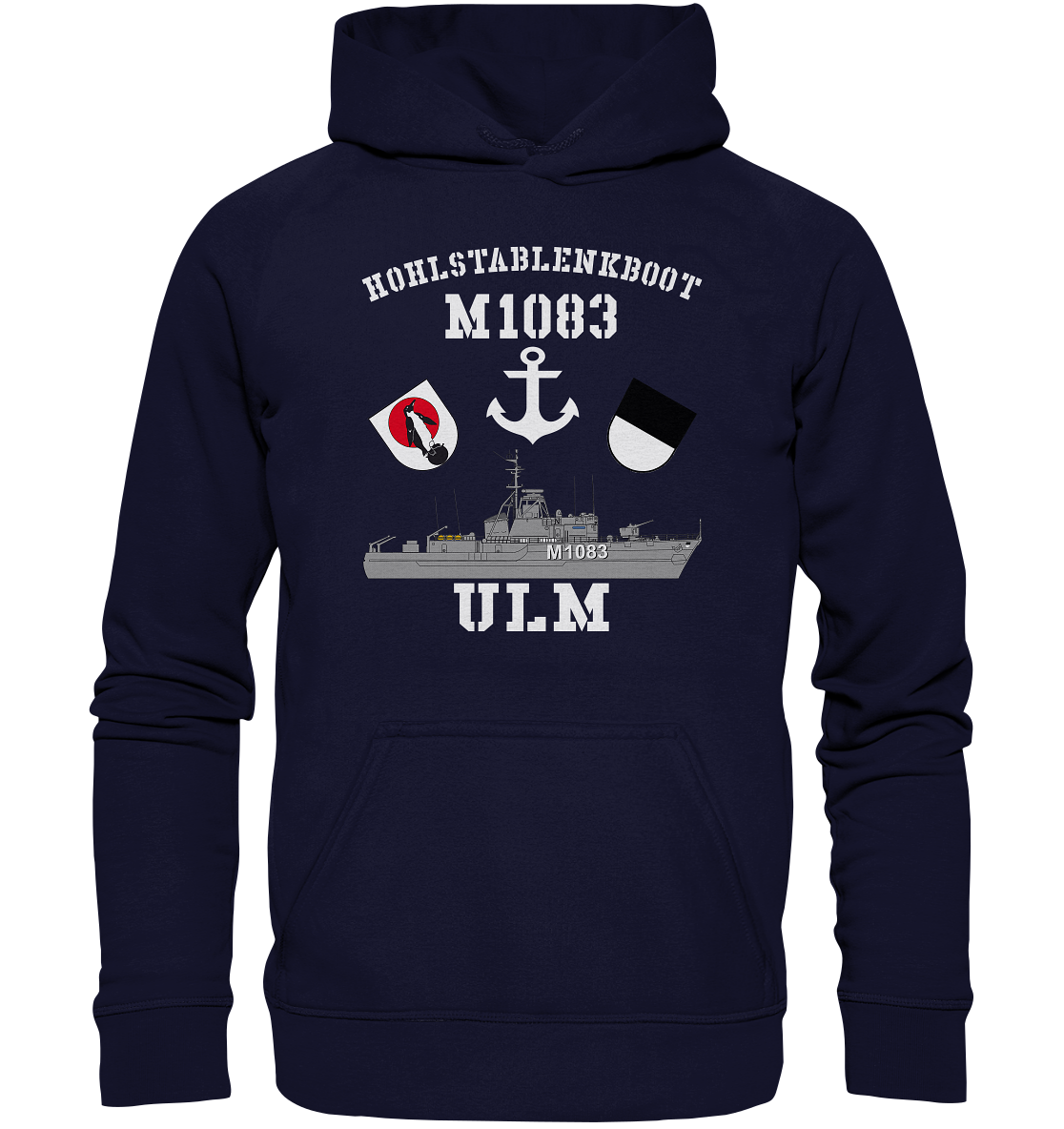 M1083 HL-Boot  ULM - Basic Unisex Hoodie