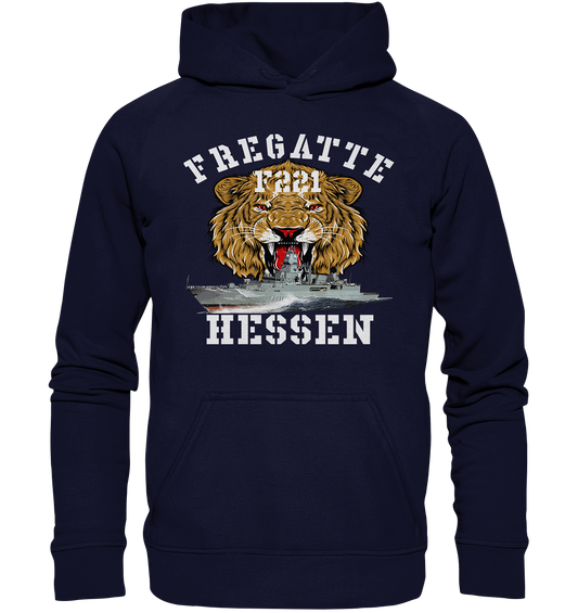 Fregatte F221 HESSEN Löwe - Basic Unisex Hoodie