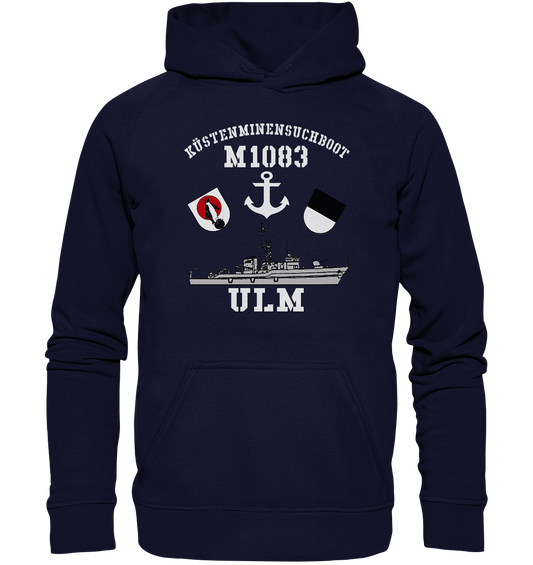 KM-Boot M1083 ULM Anker - Basic Unisex Hoodie