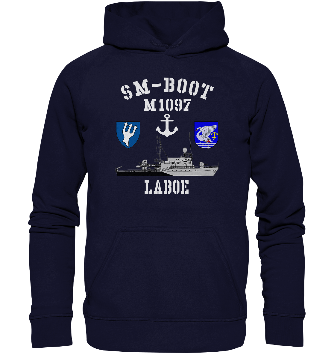 SM-Boot M1097 LABOE Anker - Basic Unisex Hoodie