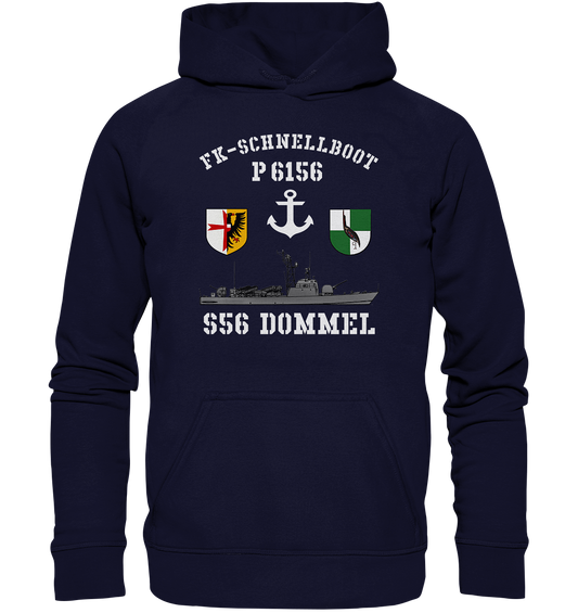 FK-Schnellboot P6156 DOMMEL Anker - Basic Unisex Hoodie