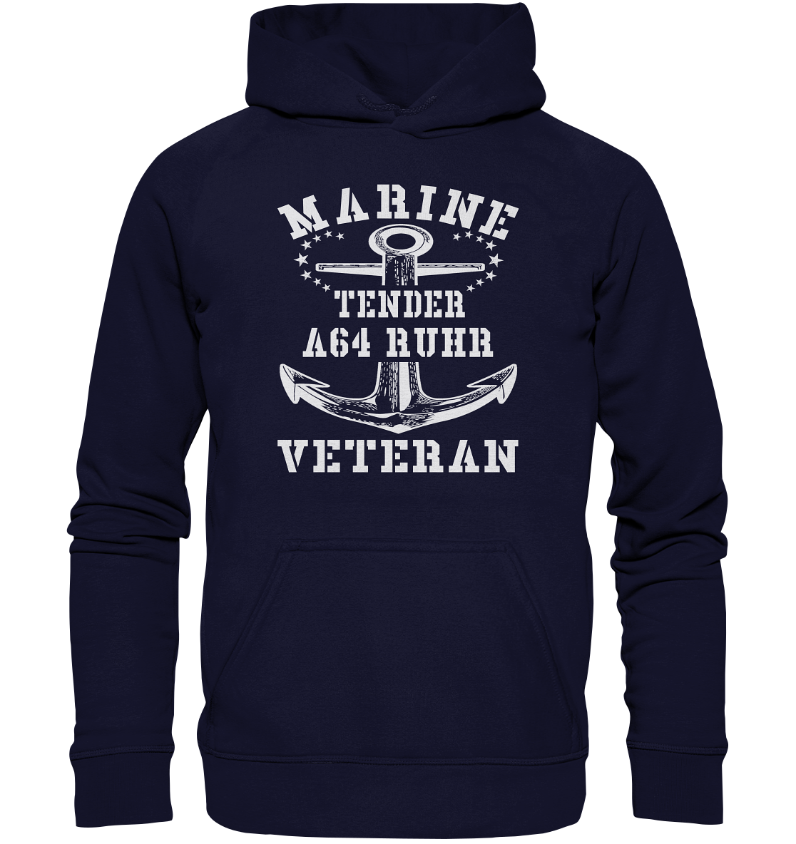 Tender A64 RUHR Marine Veteran - Basic Unisex Hoodie