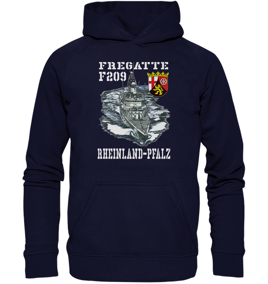 Fregatte F209 RHEINLAND-PFALZ - Basic Unisex Hoodie