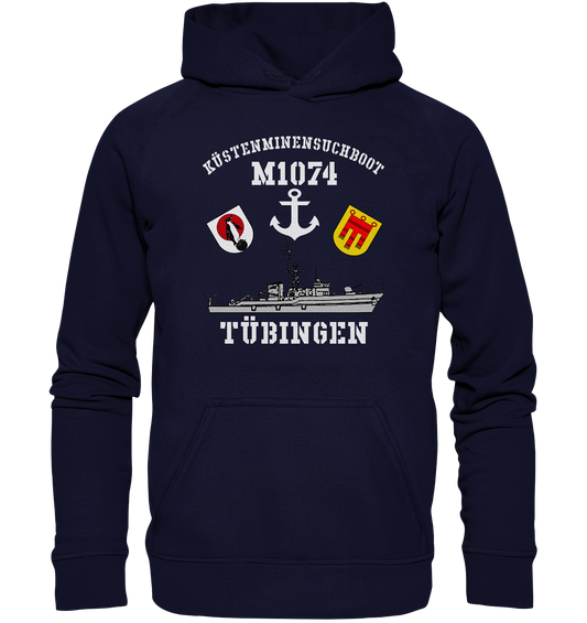 KM-Boot M1074 TÜBINGEN Anker - Basic Unisex Hoodie