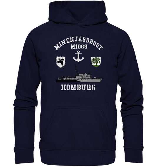 Mij.-Boot M1069 HOMBURG Anker 3.MSG - Basic Unisex Hoodie