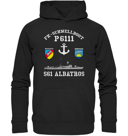 FK-Schnellboot P6111 ALBATROS 2.SG Anker - Basic Unisex Hoodie