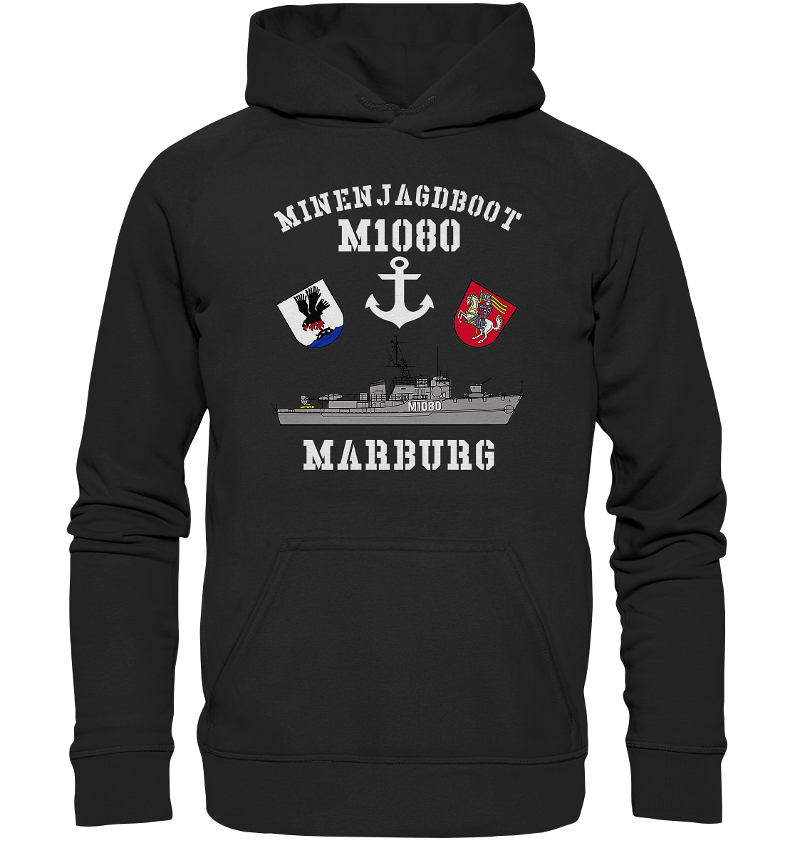 Mij.-Boot M1080 MARBURG - Basic Unisex Hoodie
