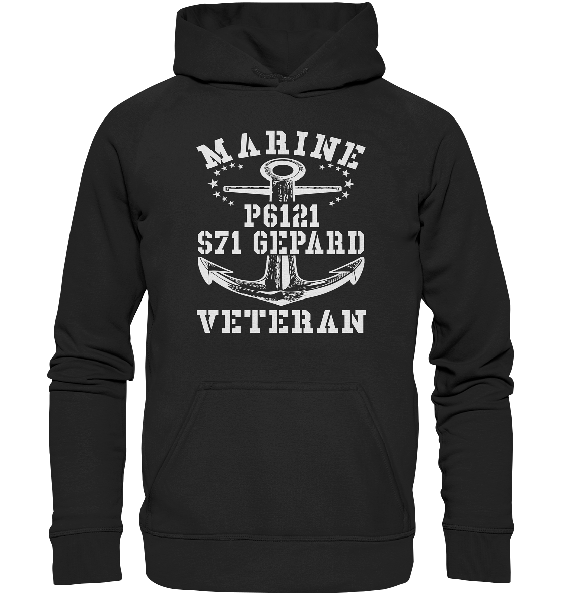 FK-Schnellboot P6121 GEPARD Marine Veteran - Basic Unisex Hoodie