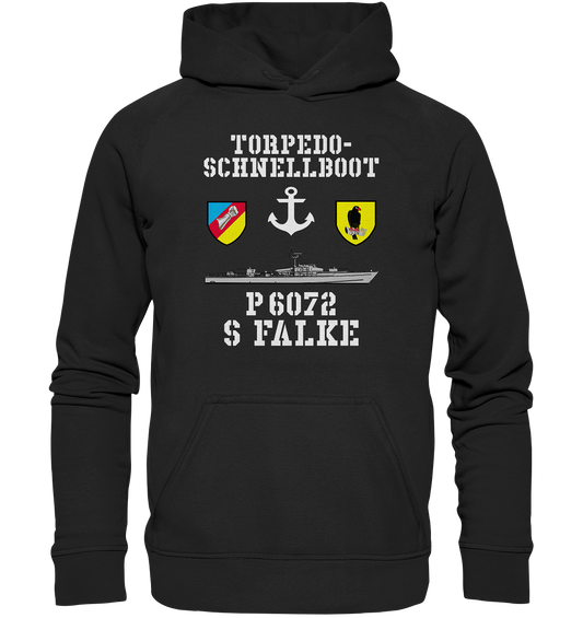 Torpedo-Schnellboot P6072 FALKE Anker - Basic Unisex Hoodie