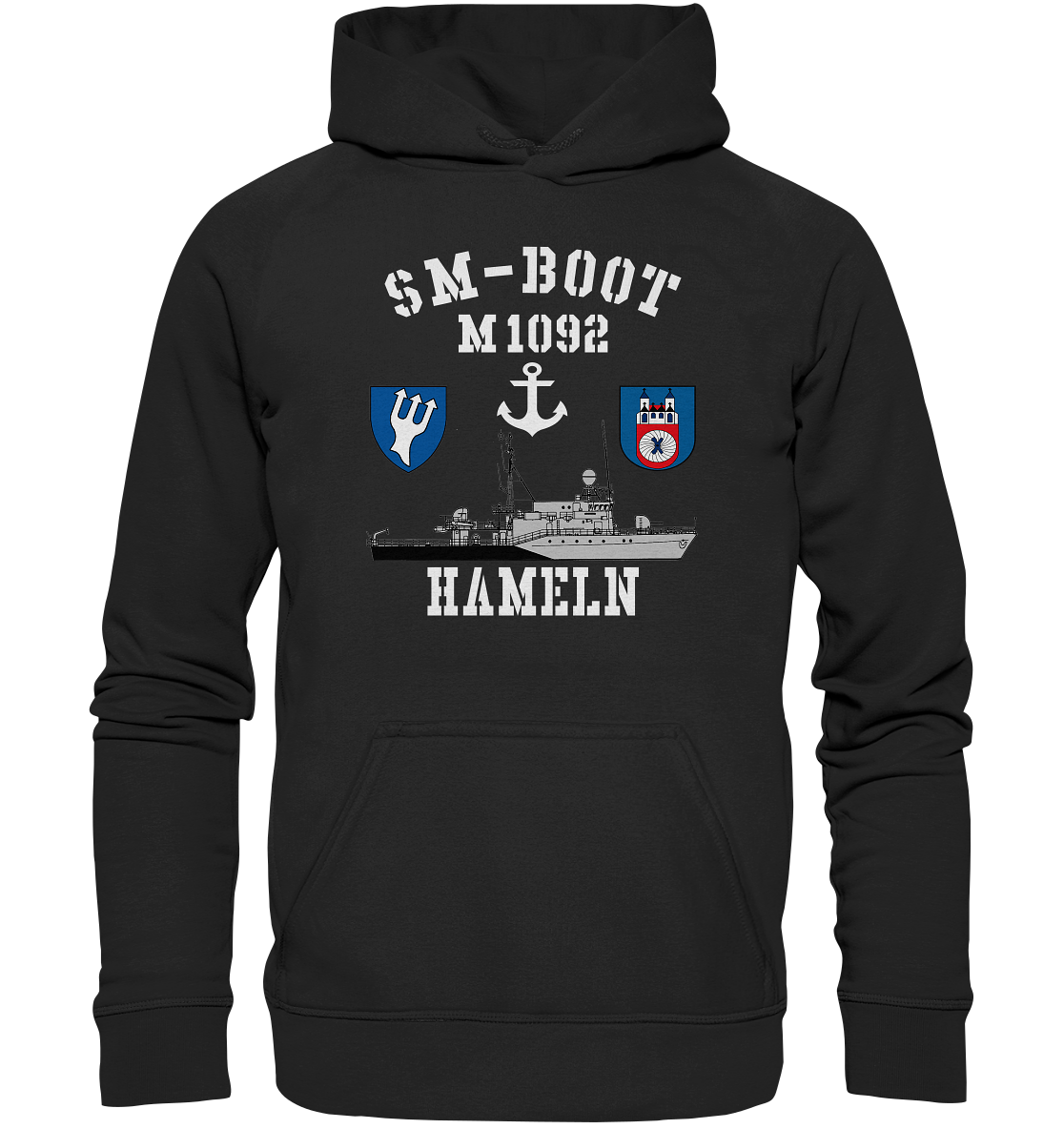 SM-Boot M1092 HAMELN Anker - Basic Unisex Hoodie