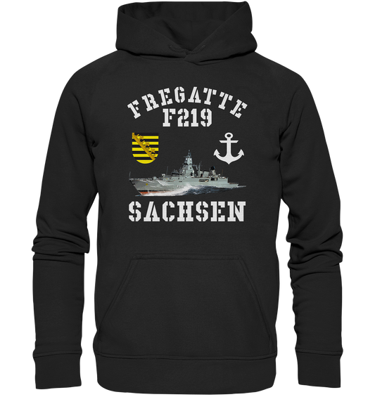 Fregatte F219 SACHSEN Anker - Basic Unisex Hoodie