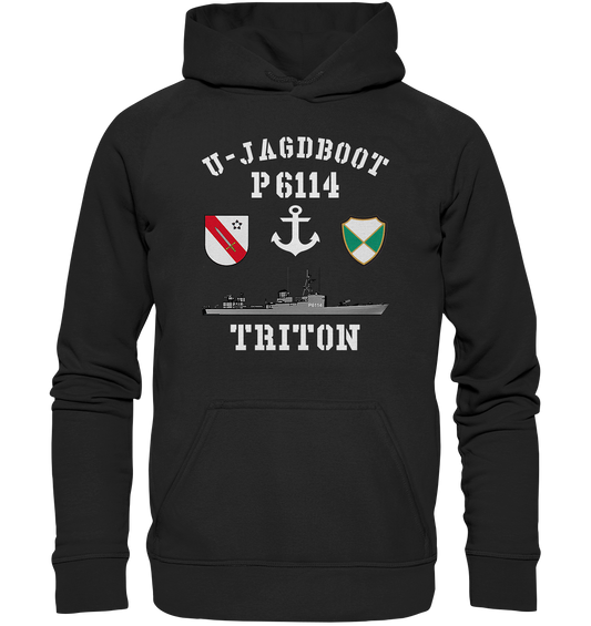 U-Jagdboot P6114 TRITON Anker - Basic Unisex Hoodie