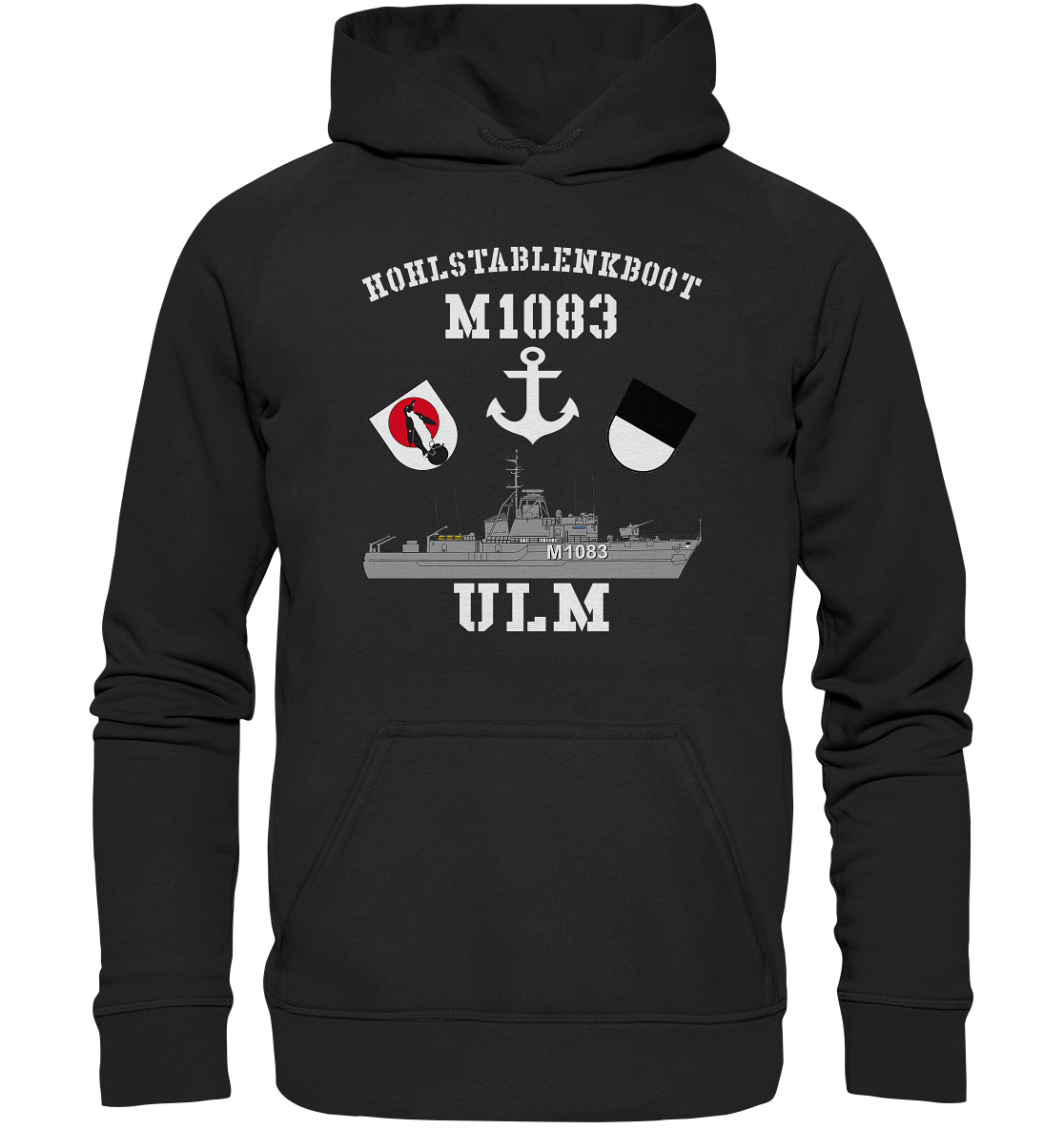 M1083 HL-Boot  ULM - Basic Unisex Hoodie