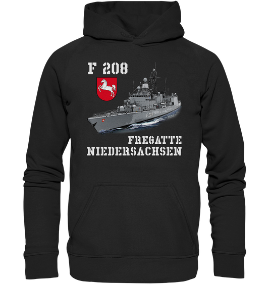 F208 Fregatte NIEDERSACHSEN - Basic Unisex Hoodie