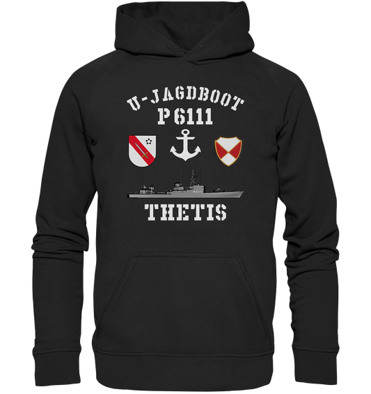 U-Jagdboot P6111 THETIS Anker - Basic Unisex Hoodie