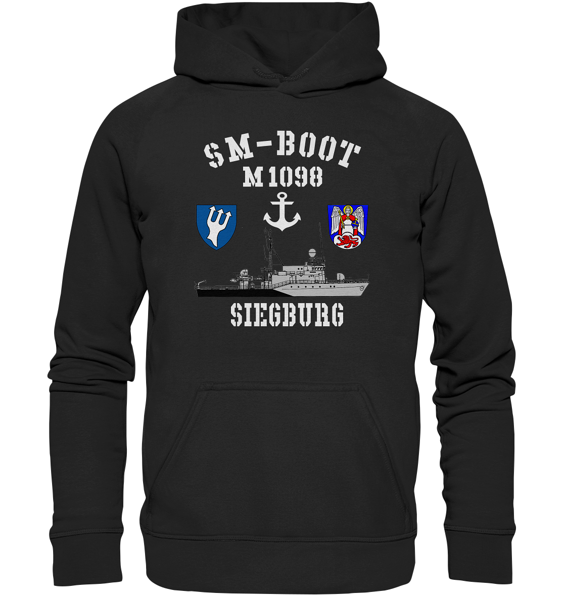SM-Boot M1098 SIEGBURG Anker - Basic Unisex Hoodie