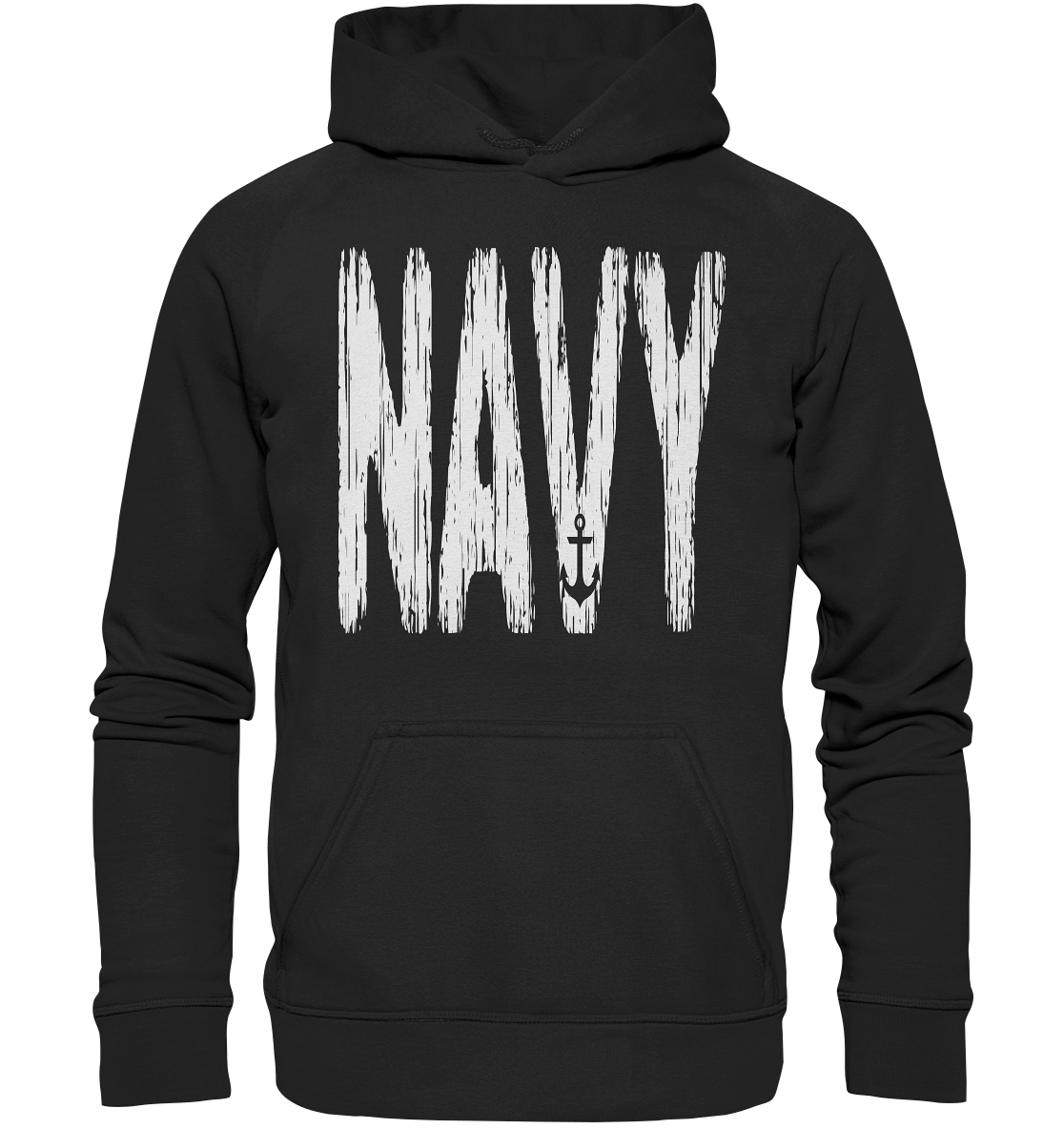 NAVY Anker - Basic Unisex Hoodie