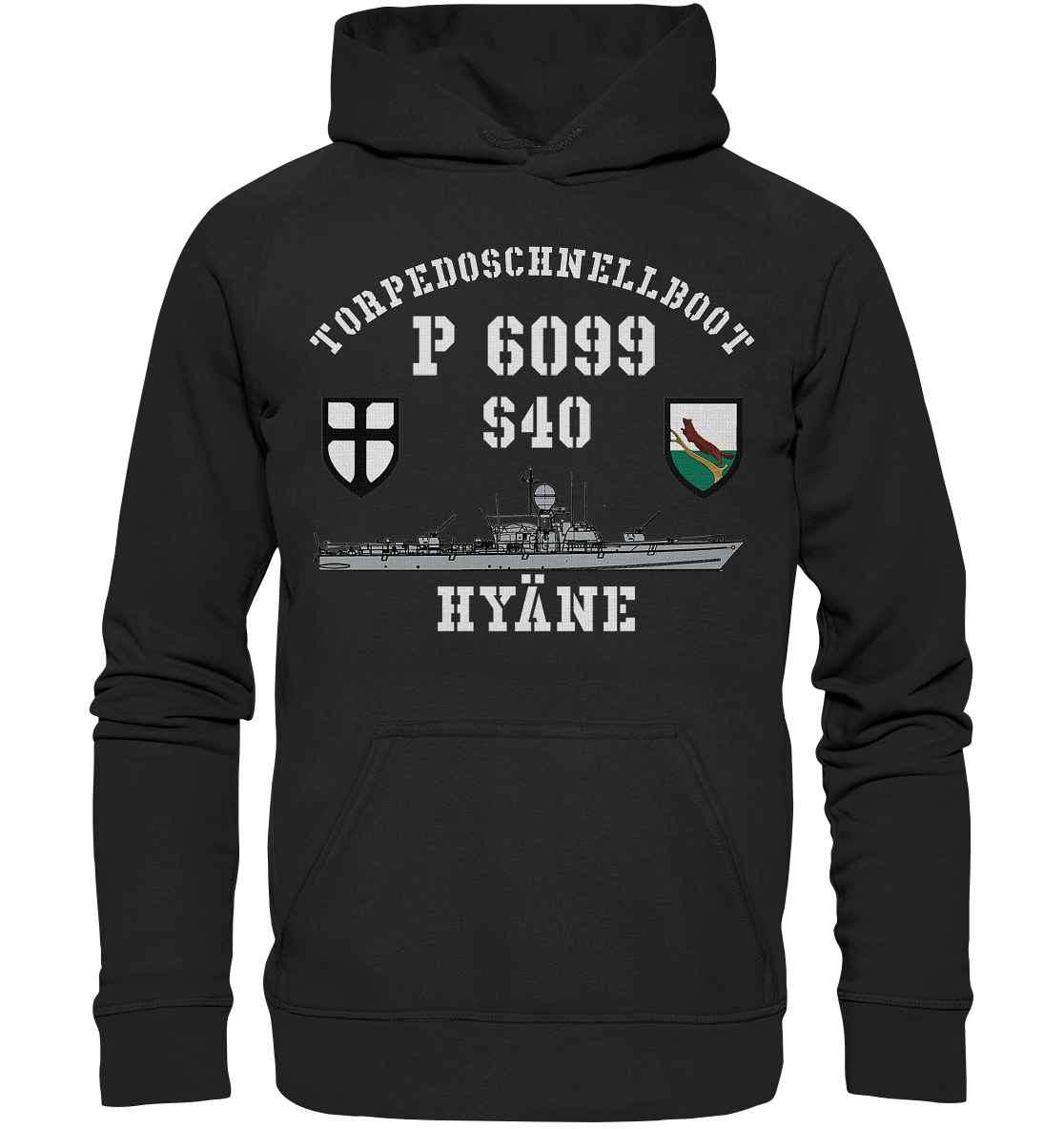 S40 HYÄNE - Basic Unisex Hoodie