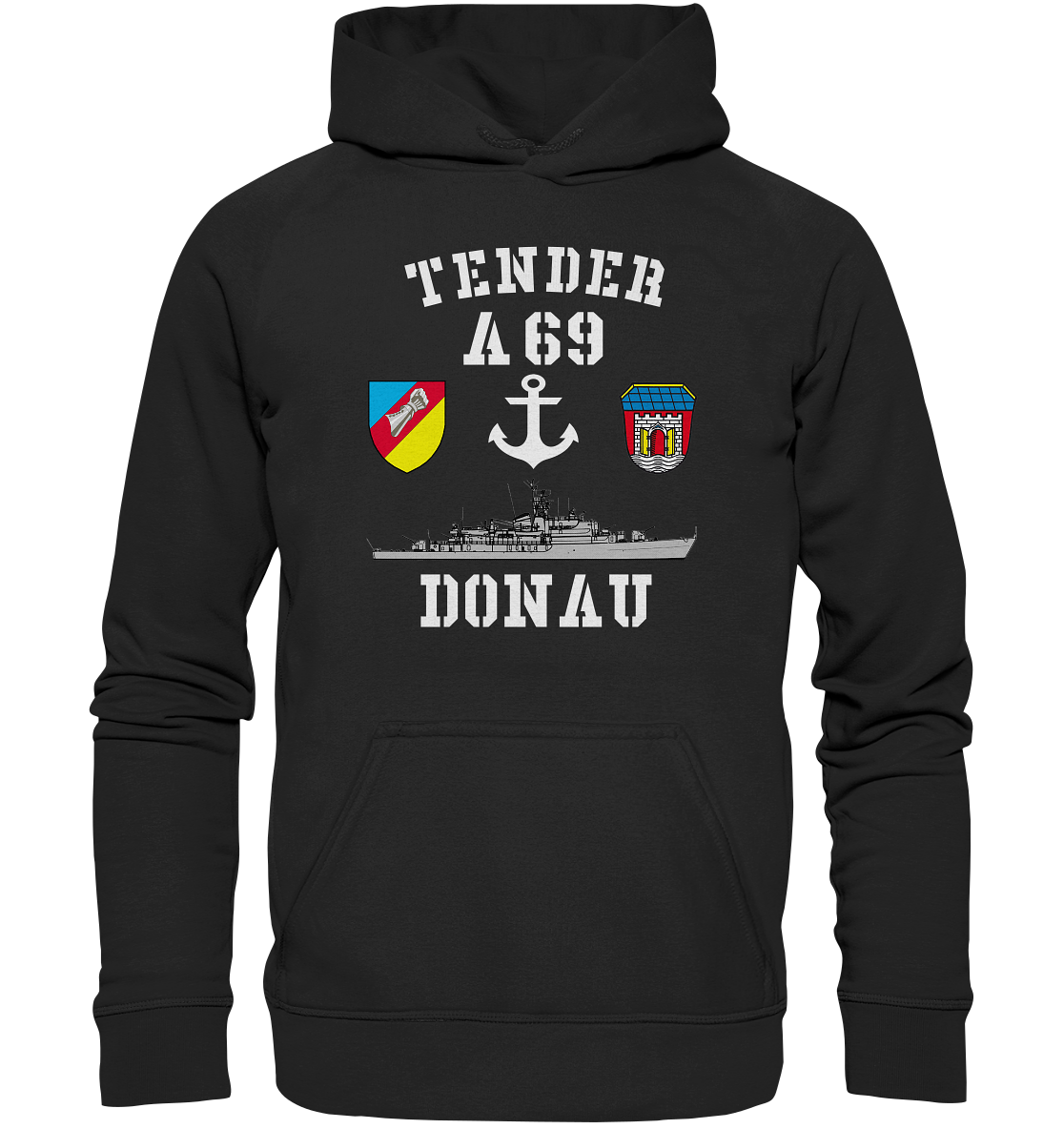 Tender A69 DONAU 2.SG Anker  - Basic Unisex Hoodie