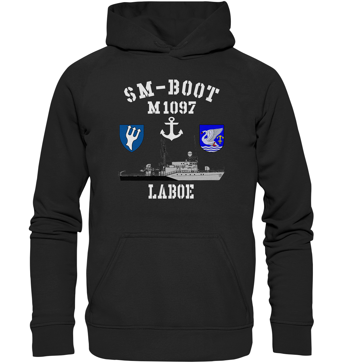 SM-Boot M1097 LABOE Anker - Basic Unisex Hoodie