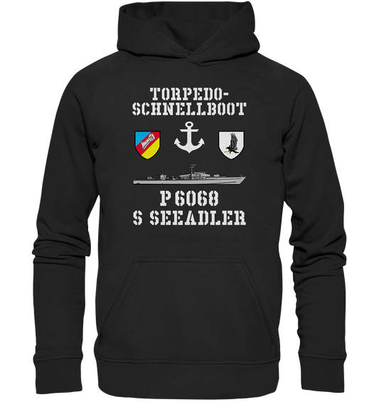 Torpedo-Schnellboot P6068 SEEADLER Anker - Basic Unisex Hoodie