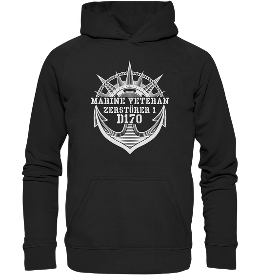 MARINE VETERAN D170 ZERSTÖRER 1 - Basic Unisex Hoodie