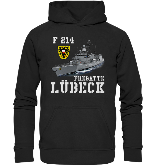F214 Fregatte LÜBECK - Basic Unisex Hoodie