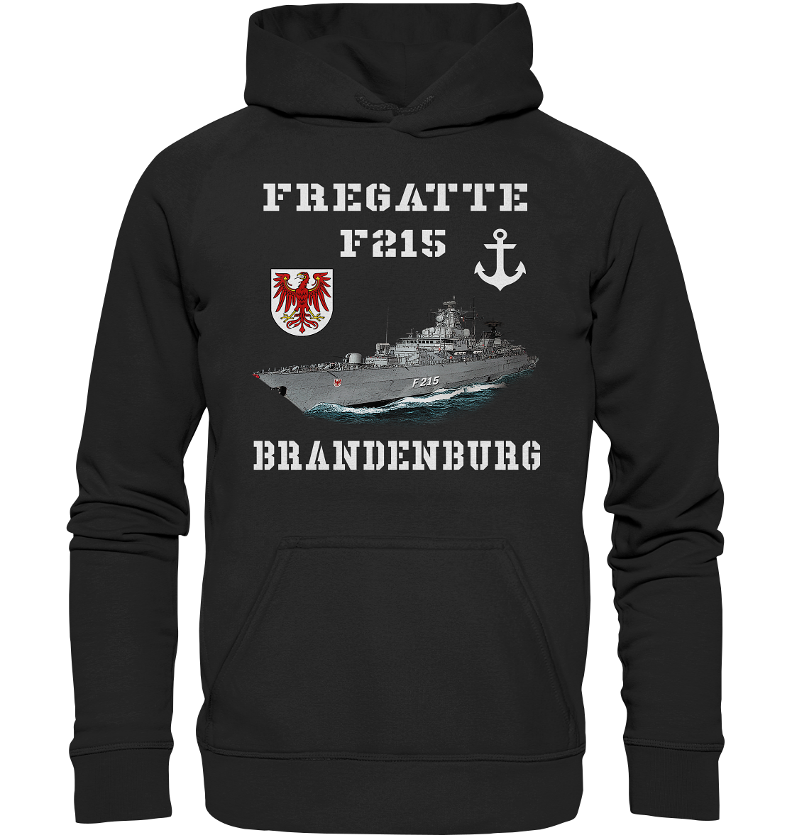 F215 Fregatte BRANDENBURG - Basic Unisex Hoodie