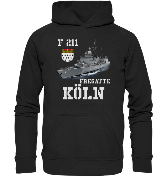 F211 Fregatte KÖLN - Basic Unisex Hoodie