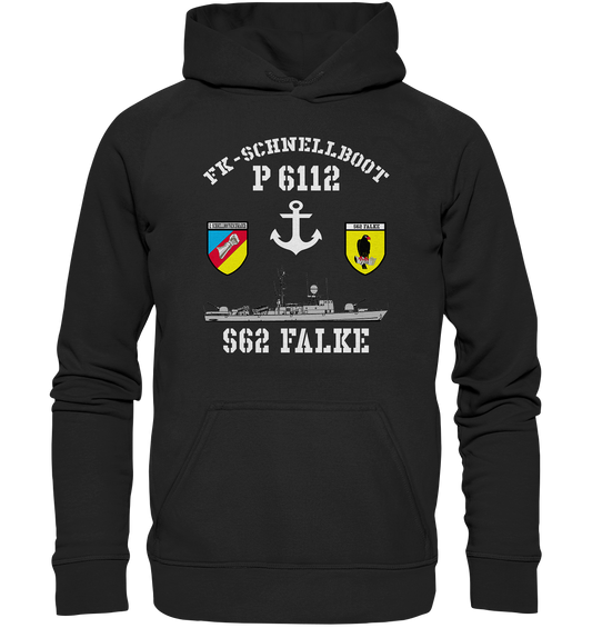 FK-Schnellboot P6112 FALKE 2.SG Anker  - Basic Unisex Hoodie
