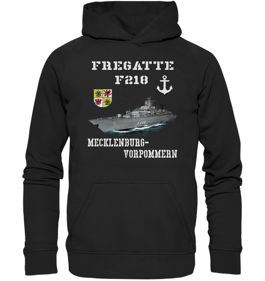 F218 Fregatte MECKLENBURG-VORPOMMERN - Basic Unisex Hoodie